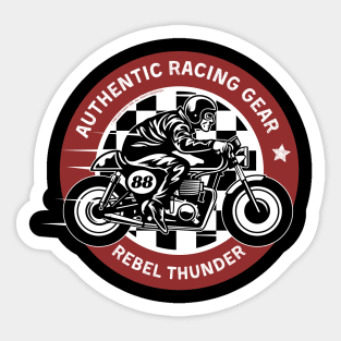 Rebel Thunder Racing Gear Sticker